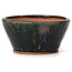 Pot à bonsaï rond vert par Bonsai - 70 x 70 x 35 mm