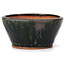 Round green bonsai pot by Bonsai - 70 x 70 x 35 mm