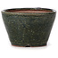 Vaso bonsai rotondo verde di Bonsai - 75 x 75 x 45 mm