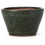 Pot à bonsaï rond vert par Bonsai - 75 x 75 x 45 mm