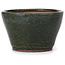 Vaso bonsai rotondo verde di Bonsai - 75 x 75 x 45 mm