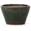 Pot à bonsaï rond vert par Bonsai - 75 x 75 x 45 mm