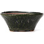 Pot à bonsaï rond vert par Bonsai - 130 x 130 x 55 mm