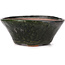 Pot à bonsaï rond vert par Bonsai - 130 x 130 x 55 mm