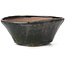 Pot à bonsaï rond vert par Bonsai - 130 x 130 x 55 mm