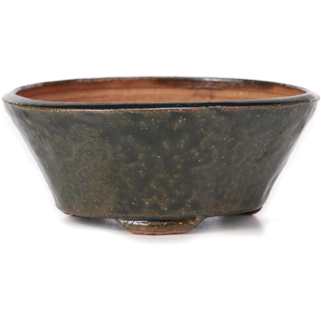 Runde grüne Bonsaischale von Bonsai - 120 x 120 x 50 mm