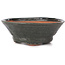 Pot à bonsaï rond vert par Bonsai - 135 x 135 x 50 mm