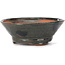 Ronde groene bonsai pot van Bonsai - 135 x 135 x 50 mm