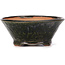 Round green bonsai pot by Bonsai - 120 x 120 x 50 mm