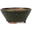 Runde grüne Bonsaischale von Bonsai - 125 x 125 x 55 mm