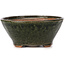 Round green bonsai pot by Bonsai - 125 x 125 x 55 mm