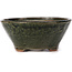 Pot à bonsaï rond vert par Bonsai - 125 x 125 x 55 mm