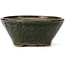 Pot à bonsaï rond vert par Bonsai - 125 x 125 x 55 mm
