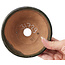 Pot à bonsaï rond vert par Bonsai - 125 x 125 x 55 mm
