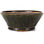Pot à bonsaï rond vert par Bonsai - 120 x 120 x 50 mm