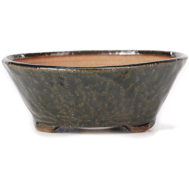 Runde grüne Bonsaischale von Bonsai - 120 x 120 x 45 mm