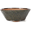 Pot à bonsaï rond vert par Bonsai - 120 x 120 x 45 mm
