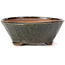 Pot à bonsaï rond vert par Bonsai - 120 x 120 x 45 mm