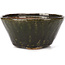 Ronde groene bonsai pot van Bonsai - 125 x 125 x 60 mm