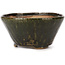 Round green bonsai pot by Bonsai - 125 x 125 x 60 mm