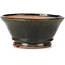 Pot à bonsaï rond vert par Bonsai - 120 x 120 x 55 mm