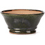 Round green bonsai pot by Bonsai - 120 x 120 x 55 mm