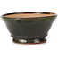 Pot à bonsaï rond vert par Bonsai - 120 x 120 x 55 mm