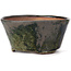 Pot à bonsaï rond vert par Bonsai - 105 x 105 x 50 mm