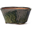 Round green bonsai pot by Bonsai - 105 x 105 x 50 mm