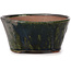 Pot à bonsaï rond vert par Bonsai - 105 x 105 x 50 mm