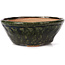 Round green bonsai pot by Bonsai - 125 x 125 x 50 mm