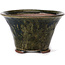 Round green bonsai pot by Bonsai - 110 x 110 x 65 mm