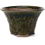 Pot à bonsaï rond vert par Bonsai - 110 x 110 x 65 mm