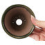 Pot à bonsaï rond vert par Bonsai - 110 x 110 x 65 mm
