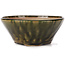 Vaso bonsai rotondo verde di Bonsai - 110 x 110 x 45 mm