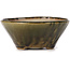 Pot à bonsaï rond vert par Bonsai - 110 x 110 x 45 mm