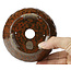 Pot à bonsaï rond brun rouge par Bonsai - 115 x 115 x 50 mm