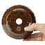 Runde rotbraune Bonsaischale von Bonsai - 115 x 115 x 50 mm