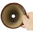 Pot à bonsaï rond brun rouge par Bonsai - 110 x 110 x 70 mm