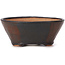 Vaso bonsai rotondo marrone di Bonsai - 115 x 115 x 50 mm