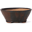 Round brown bonsai pot by Bonsai - 115 x 115 x 50 mm