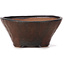 Ronde bruine bonsaipot van Bonsai - 120 x 120 x 55 mm