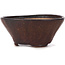 Round brown bonsai pot by Bonsai - 120 x 120 x 55 mm