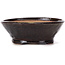 Round brown bonsai pot by Bonsai - 115 x 115 x 45 mm