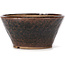 Round brown bonsai pot by Bonsai - 110 x 110 x 50 mm