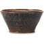 Round brown bonsai pot by Bonsai - 110 x 110 x 50 mm