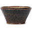 Round brown bonsai pot by Bonsai - 110 x 110 x 50 mm