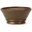 Ronde groene bonsai pot van Bonsai - 120 x 120 x 60 mm