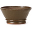 Ronde groene bonsai pot van Bonsai - 120 x 120 x 60 mm