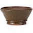 Ronde groene bonsai pot van Bonsai - 120 x 120 x 60 mm